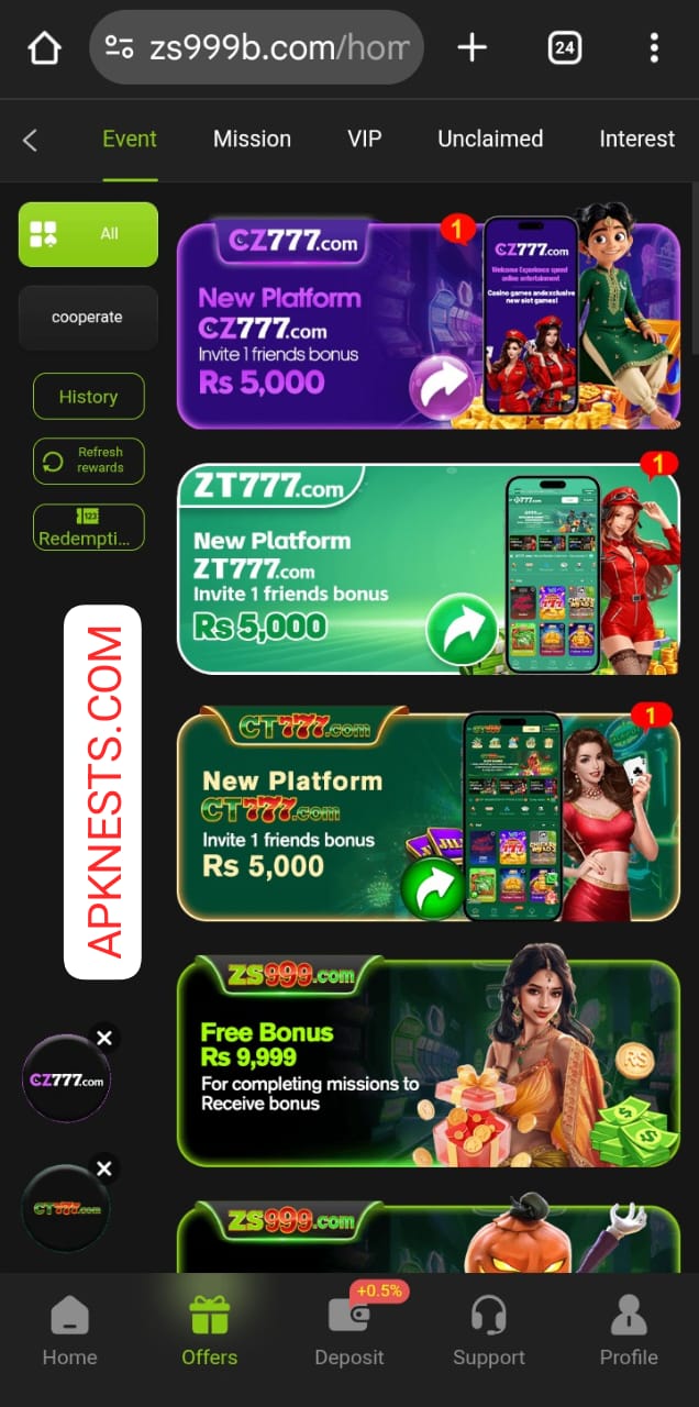 ZS999 Game App Download