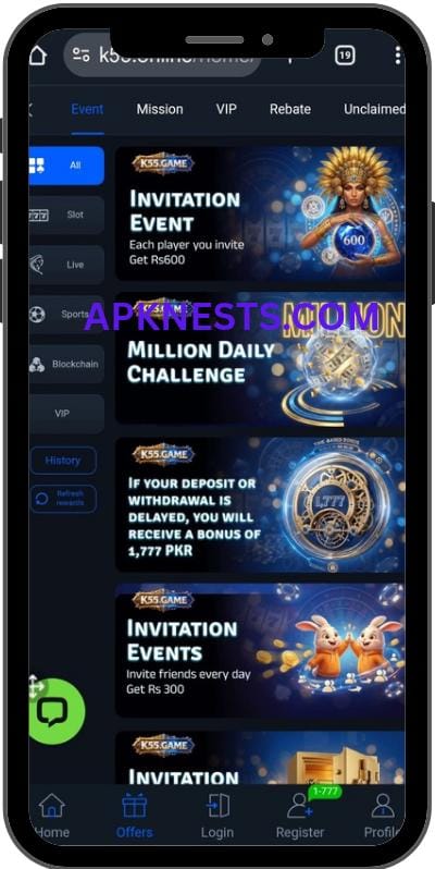 K55 Game App Download