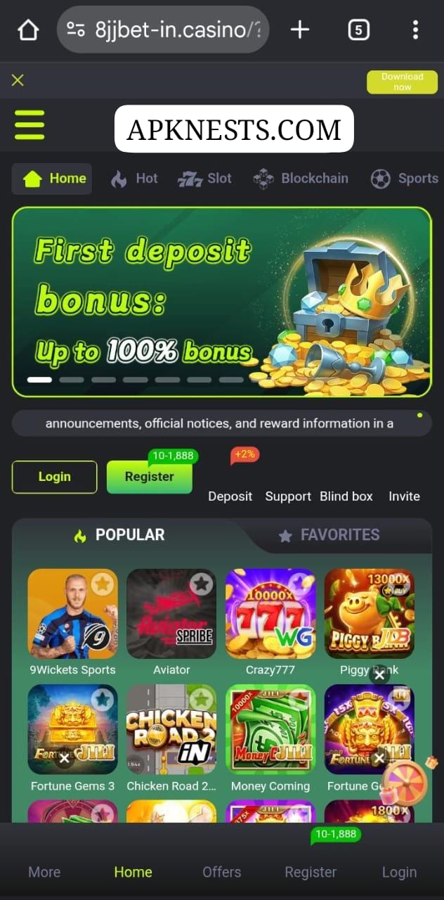 8JJBet Game App